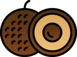 Longan Vector Icon Design