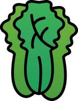 Napa Cabbage Vector Icon Design