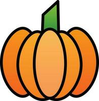 Pumpkin Vector Icon Design