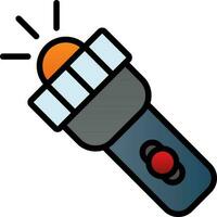 Flashlight  Vector Icon Design