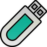 USB Drive  Vector Icon Design