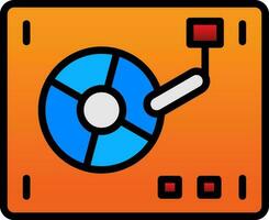 Turntable  Vector Icon Design