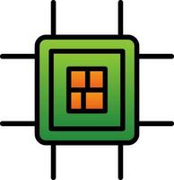 Cpu  Vector Icon Design