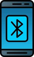 Mobile Bluetooth  Vector Icon Design