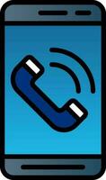 Mobile Call  Vector Icon Design