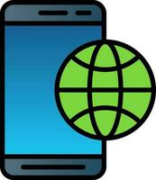 Mobile Network  Vector Icon Design