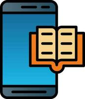 Reading Book  Vector Icon Design