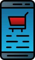 Shopping Cart  Vector Icon Design