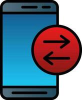 Transfer  Vector Icon Design