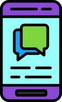 Message  Vector Icon Design