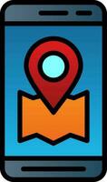 Location App  Vector Icon Design