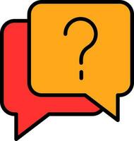 Question  Vector Icon Design