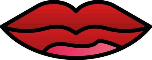 Lip  Vector Icon Design