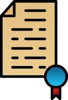 Document  Vector Icon Design