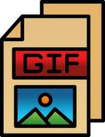 Gif  Vector Icon Design