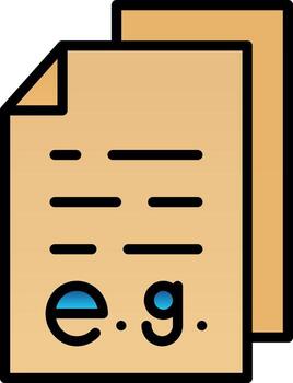 ejemplo vector icono diseño