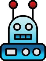 robot vector icono diseño