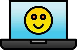 Happy Face  Vector Icon Design