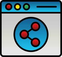 Share  Vector Icon Design