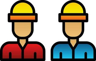 Workers  Vector Icon Design