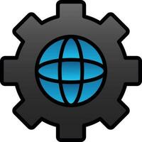 World  Vector Icon Design