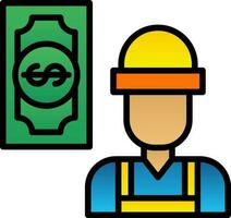 Salary  Vector Icon Design