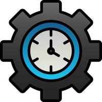 Working Hours  Vector Icon Design