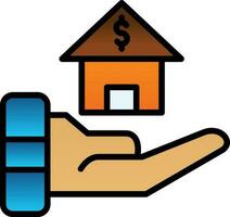 Mortgage Vector Icon Design