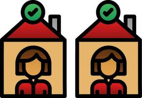 Isolation Vector Icon Design