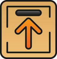 Up Arrow Upload Vector Icon Design