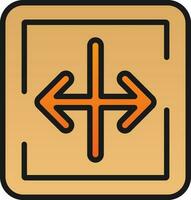 Resize Vector Icon Design