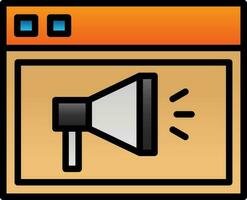 Digital marketing Vector Icon Design