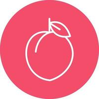 Peach Vector Icon Design