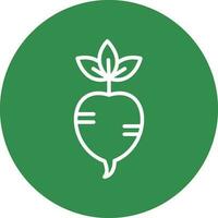 Beet Vector Icon Design