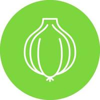 Garlic Vector Icon Design