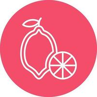 Lemon Vector Icon Design