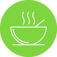 Bowl Vector Icon Design