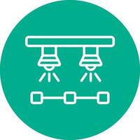 Spotlights  Vector Icon Design
