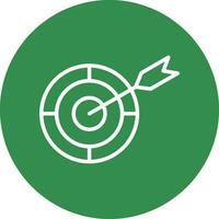 Dart Board  Vector Icon Design