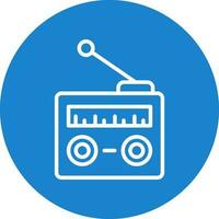 Radio  Vector Icon Design