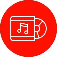 Cd Player  Vector Icon Design