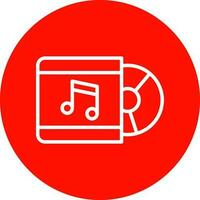 Cd Player  Vector Icon Design