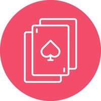 Playing Card  Vector Icon Design