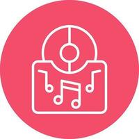Music Album  Vector Icon Design