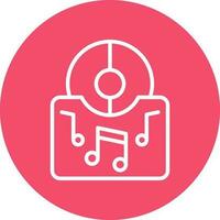 Music Album  Vector Icon Design