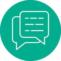 Chat Box  Vector Icon Design