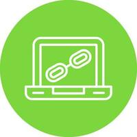 Link  Vector Icon Design