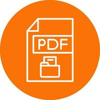 pdf vector icono diseño