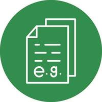 Example  Vector Icon Design