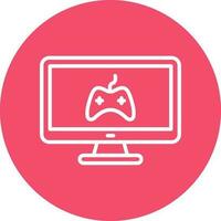 Online Game  Vector Icon Design